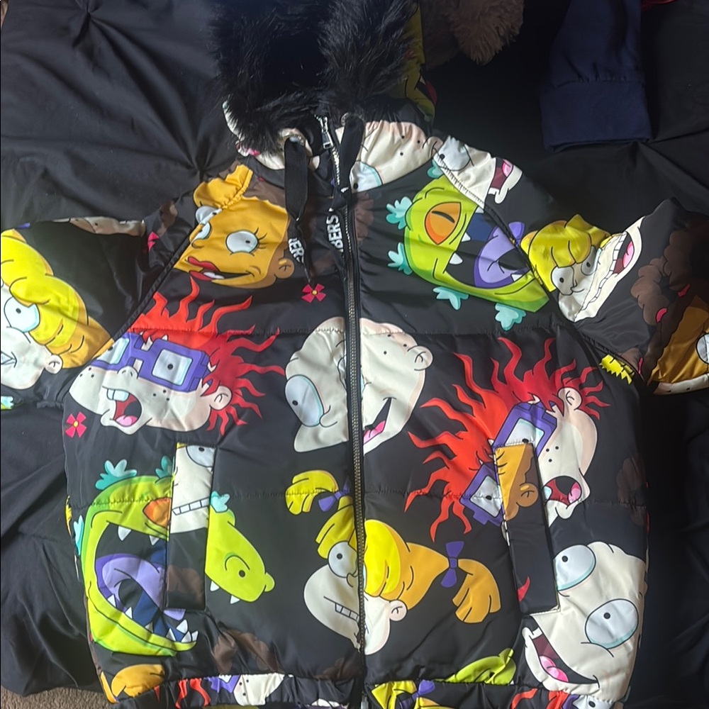 Members Only x Nickelodeon Black Jacket